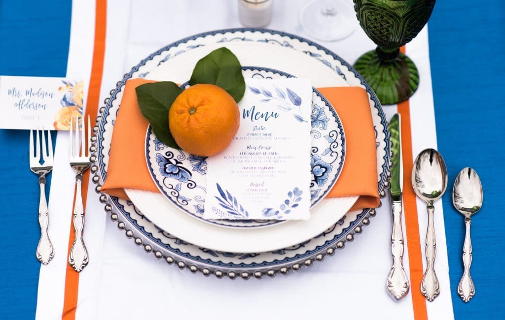 fruit wedding details